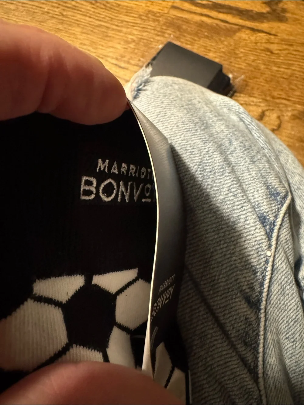 FIFA World Cup Soccer Crew Socks x2 Marriott Bonvoy NWT